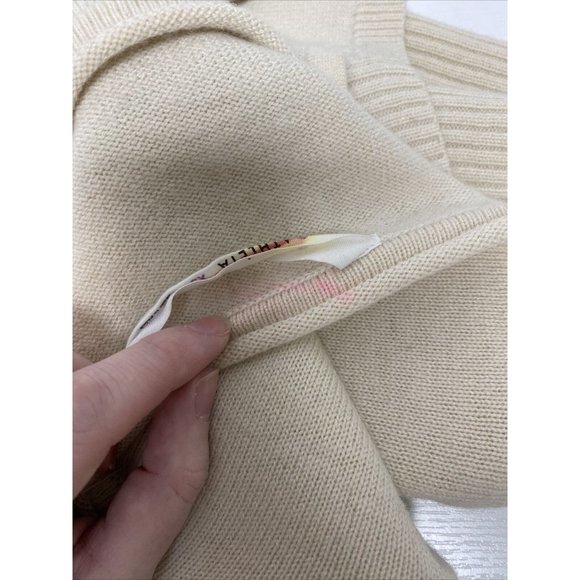 Athleta Merino Nopa Tunic Sweater Womens XS 100% Merino Extra Fine Wool IVORY - Picture 10 of 10